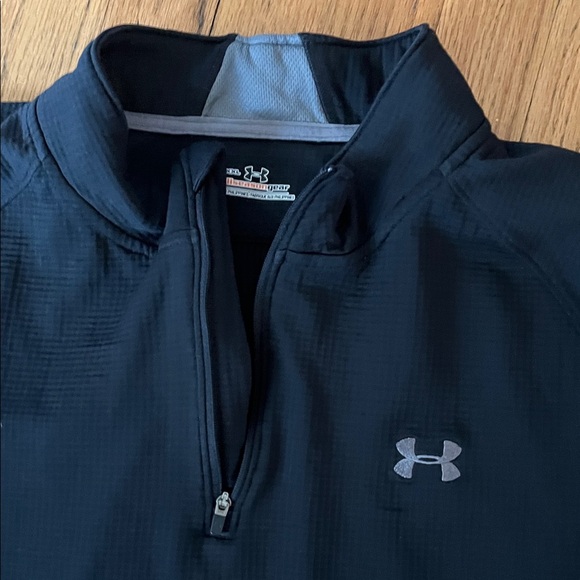 Under Armour Men's Performance Jacket in Black and Gray - Picture 4 of 5